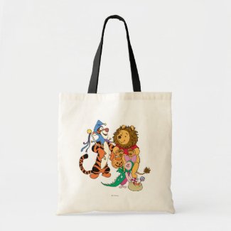 Pooh and Pals Halloween Tote Bags