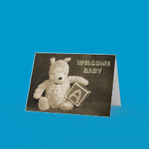 Pooh Welcomes Baby cards