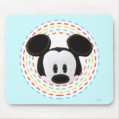 Pook-a-Looz Peeking Mickey Mouse 1 mousepads