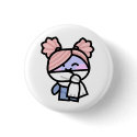 Pookah with Scarf button by ooowhirled Pookah with Scarf button