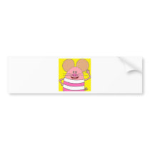 Pookey The Mousepig Merchandise Bumper Stickers