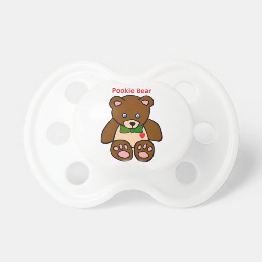 Pookie Bear Pacifier Zazzle
