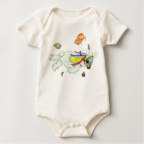 Pooky Coral Reef Swimming New Baby Gift Present t-shirts
