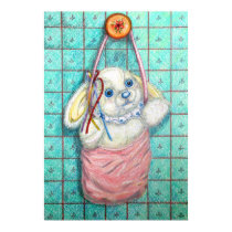 Pooky Hanging Around BABY NURSERY/BEDROOM POSTER posters