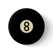 Pool 8 Ball Button