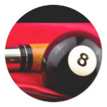 Pool Ball and cue Stickers