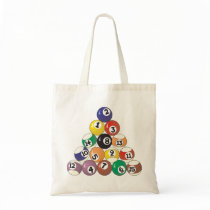 Pool Balls Canvas Bag