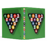 Pool Balls / Billiards: Custom Binder