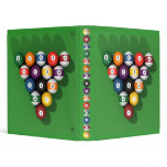 Pool Balls / Billiards: Custom Binder