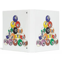 Pool Balls Binder