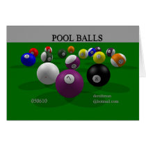 Pool Balls (card) by Derethman Pool Balls (card)