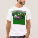 Pool Balls (front) t-shirts