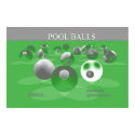 Pool Balls (Green) (print)