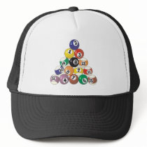 Pool Balls Mesh Hat