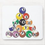 Pool Balls Mouse Pad
