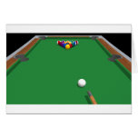 Pool Balls on Table: 3D Model: Cards