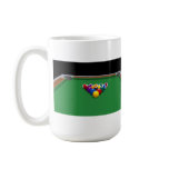 Pool Balls on Table: 3D Model: Mug