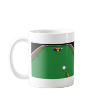 Pool Balls on Table: 3D Model: mugs