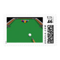 Pool Balls on Table: 3D Model: postage by spiritswitchboard Pool Balls on Table: 3D Model: postage