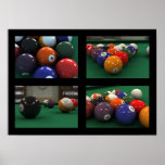 pool balls posters
