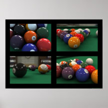 pool balls posters
