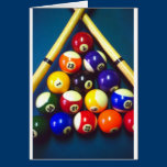 Pool Balls - Rack Em Up! cards