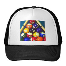 Pool Balls - Rack Em Up! Mesh Hat