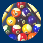 Pool Balls - Rack Em Up! stickers