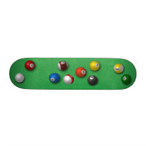 Pool Billiard Balls Skateboard by Satori_Design Pool Billiard Balls Skateboard