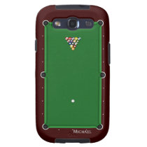 Pool Billiard Table Samsung Galaxy S3 Case