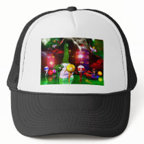 Pool boys and girls Art by Lenny Mesh Hats