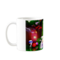 Pool boys and girls Art by Lenny Coffee Mugs