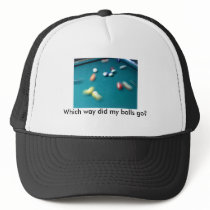 Pool Break Trucker Hats