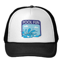 Pool Fun Trucker Hats