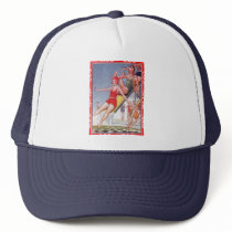 Pool Fun Vintage Mesh Hat