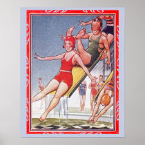 Pool Fun Vintage Posters
