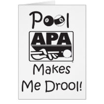 Pool Makes Me Drool Cards