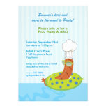 Pool Party BBQ Invitation