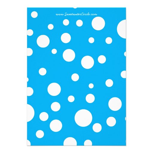 Pool Party Custom Announcements