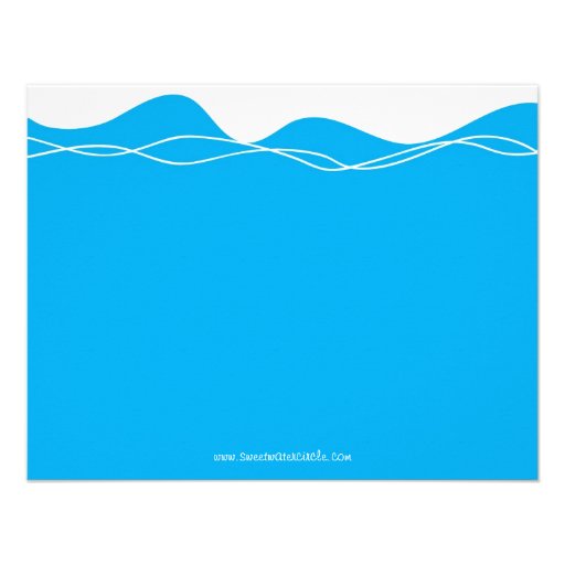 Pool Party Fun Invitation