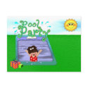 Pool Party Girl postcards by nextstopitaly Pool Party Girl postcards