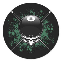 Pool Pirate 1 stickers by skullabee Pool Pirate 1 stickers