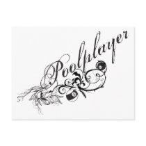 Pool Player Script Post Cards