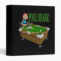Pool Shark 2 3 Ring Binders