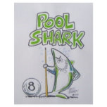 Pool shark personalized letterhead