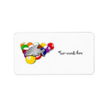 Pool shark personalized address labels