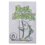 Pool shark customized stationery