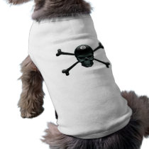 Pool Skull II pet clothing by skullabee Pool Skull II pet clothing