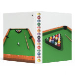 Pool Table / Billiards: Custom Binder