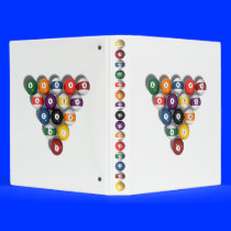 Pool Table / Billiards: Custom Binder